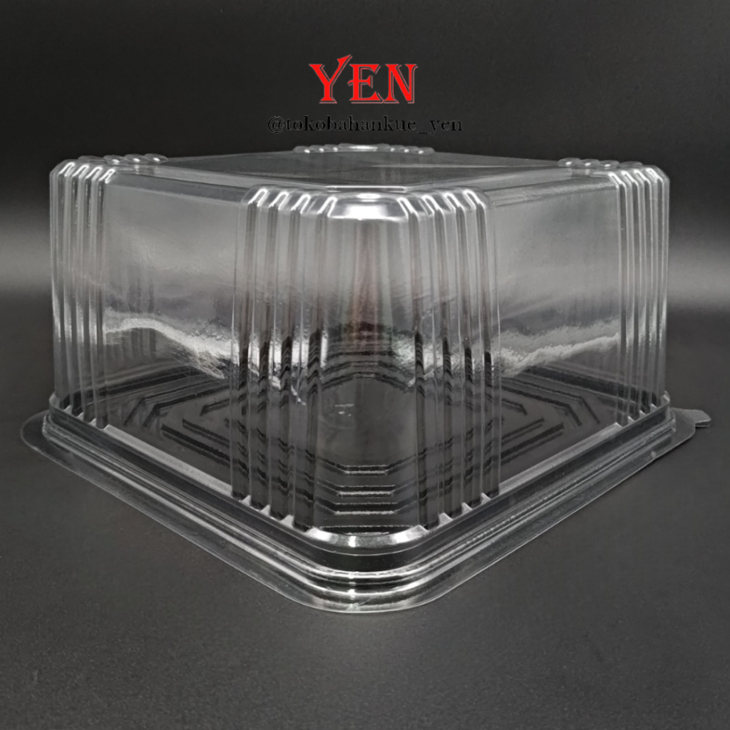 Kotak Mika Kue Tart Petak / Mika Bolu Kotak / Kotak Kue / Kotak Tumpeng 20cm / 22cm / 25cm / 28cm / 