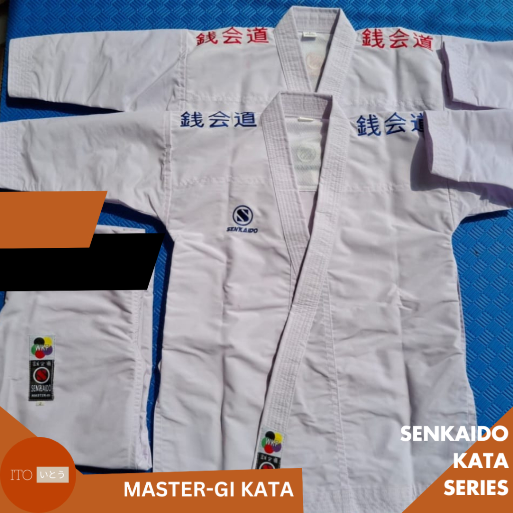 Seragam Karate Kata Karate- Gi Kata Master-gi Senkaido 2 atasan 1 Celana | Termurah