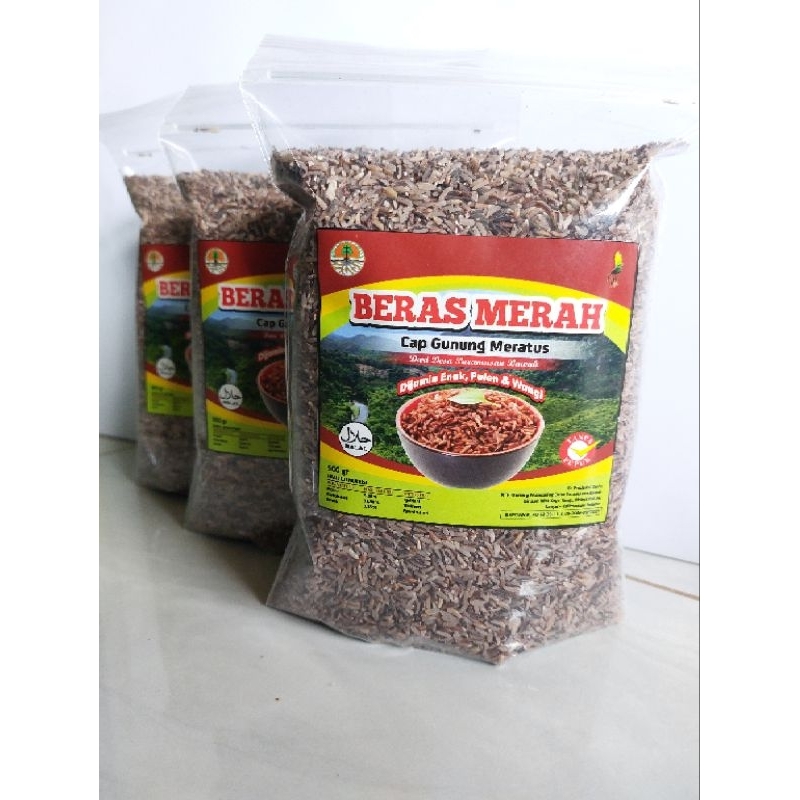 

Beras Merah Pegunungan Meratus 900g/pcs