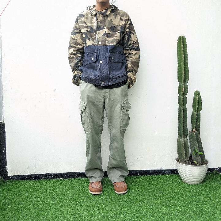 JACKET CANVAS ZAR* MAN CAMO