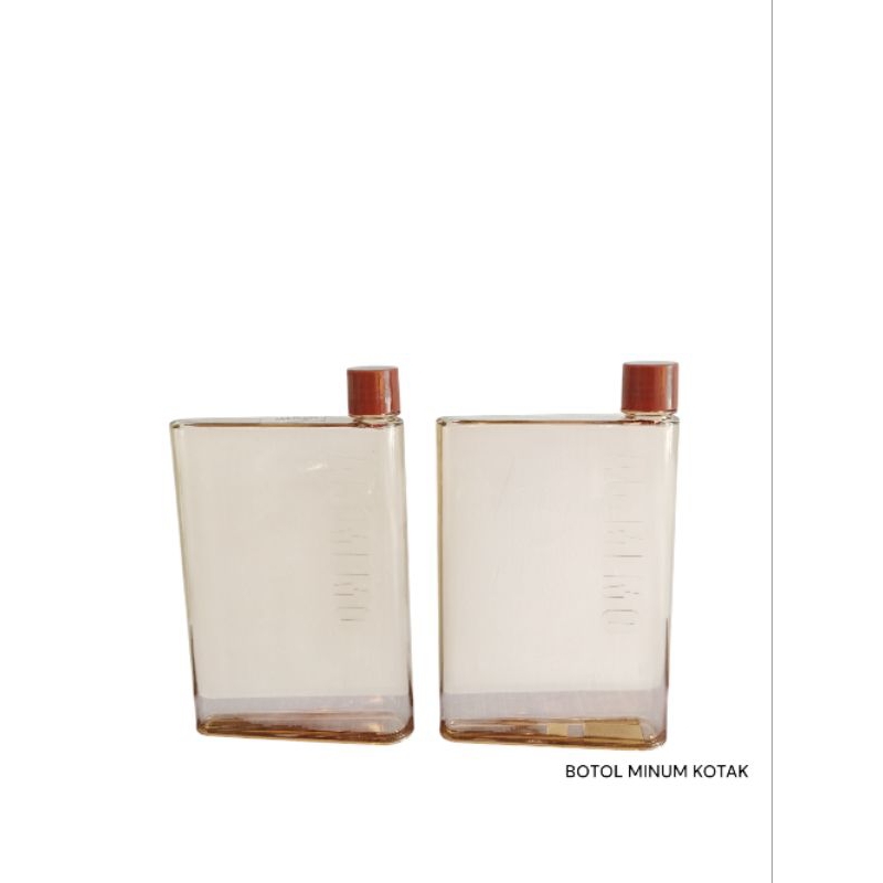 Botol Transparan/ Botol Minum/ Water Bottle/ Tumbler Olahraga/ Botol Portable / Botol Minum Plastik 