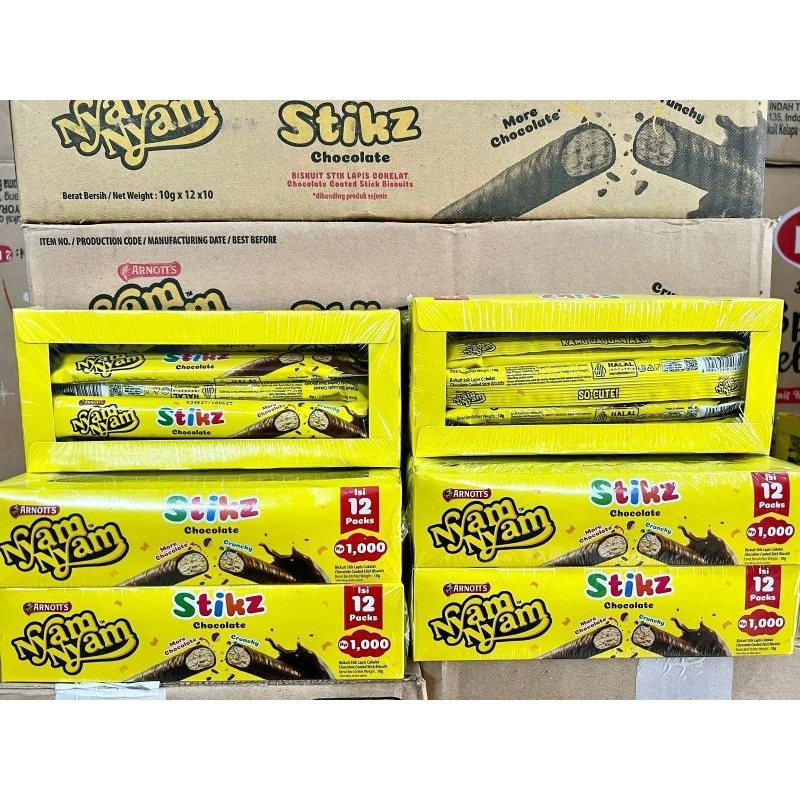 

Nyam Nyam Stick 1 box isi 12pcs