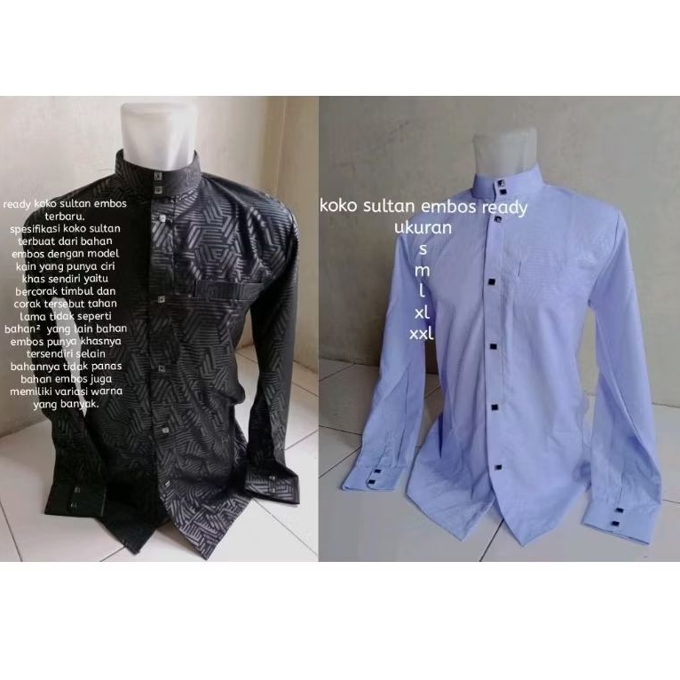 koko sultan embos kancing jepret COD Bayar ditempat