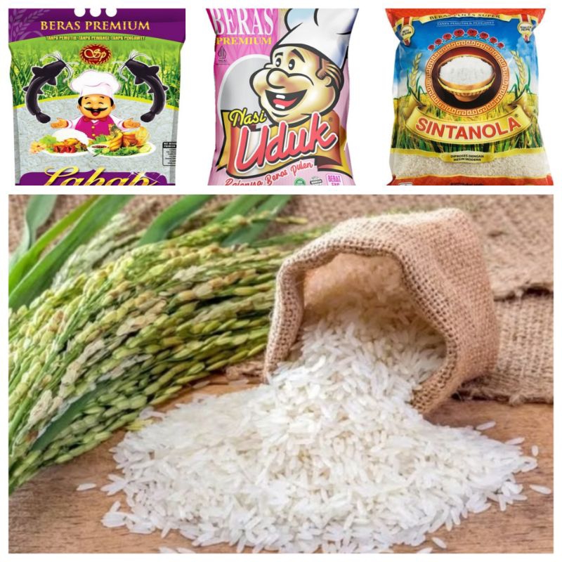 

BERAS PREMIUM REPACK MERK RANDOM 500G