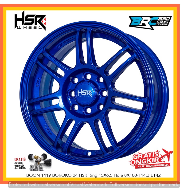 velg mobilio city ayla karimun ignis baleno HSR BOON R15