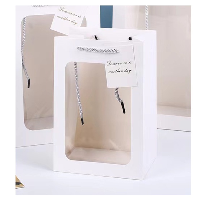 

Tas Tenteng Kertas | Goodie Bag Kertas | Tas Hadiah | Tas Souvenir | Tas Bingkisan | Model Polos Tali Ulir