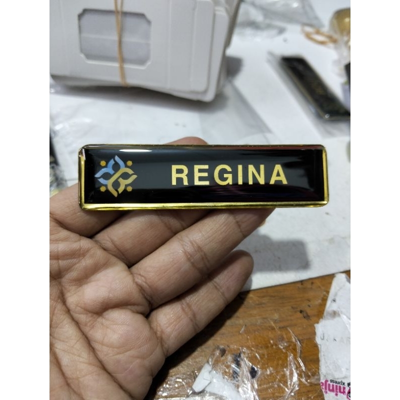 

Papan Nama Kuningan (Dada) Logo BKKBN