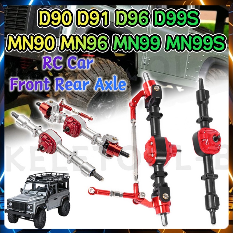 Angkerz axle gardan metal mn82 mn99s mn78 MN82 RC Car Front Rear Axle Poros Depan Belakang Mobil Rc