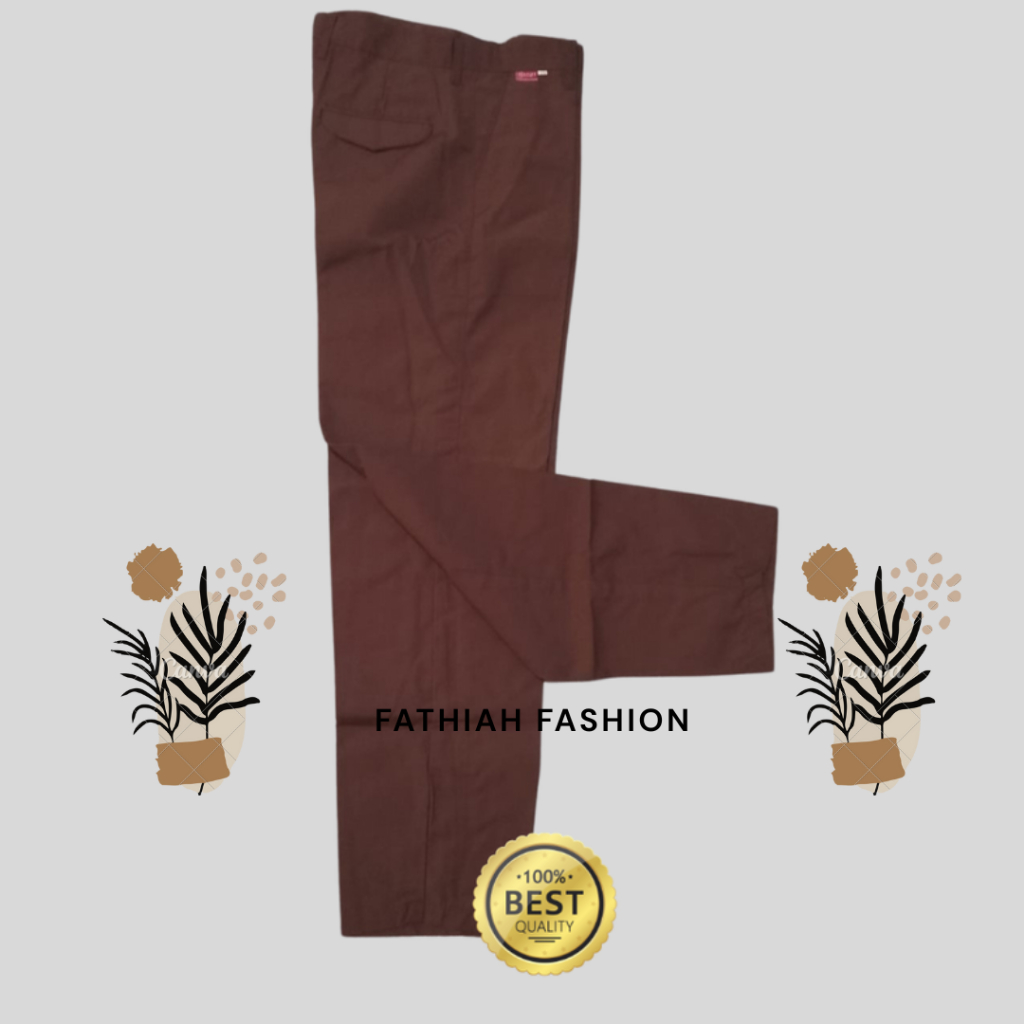 Seragam SD Celana Panjang Coklat / Seragam Sekolah SD Pramuka / Seragam Sekolah / Celana Sekolah SD