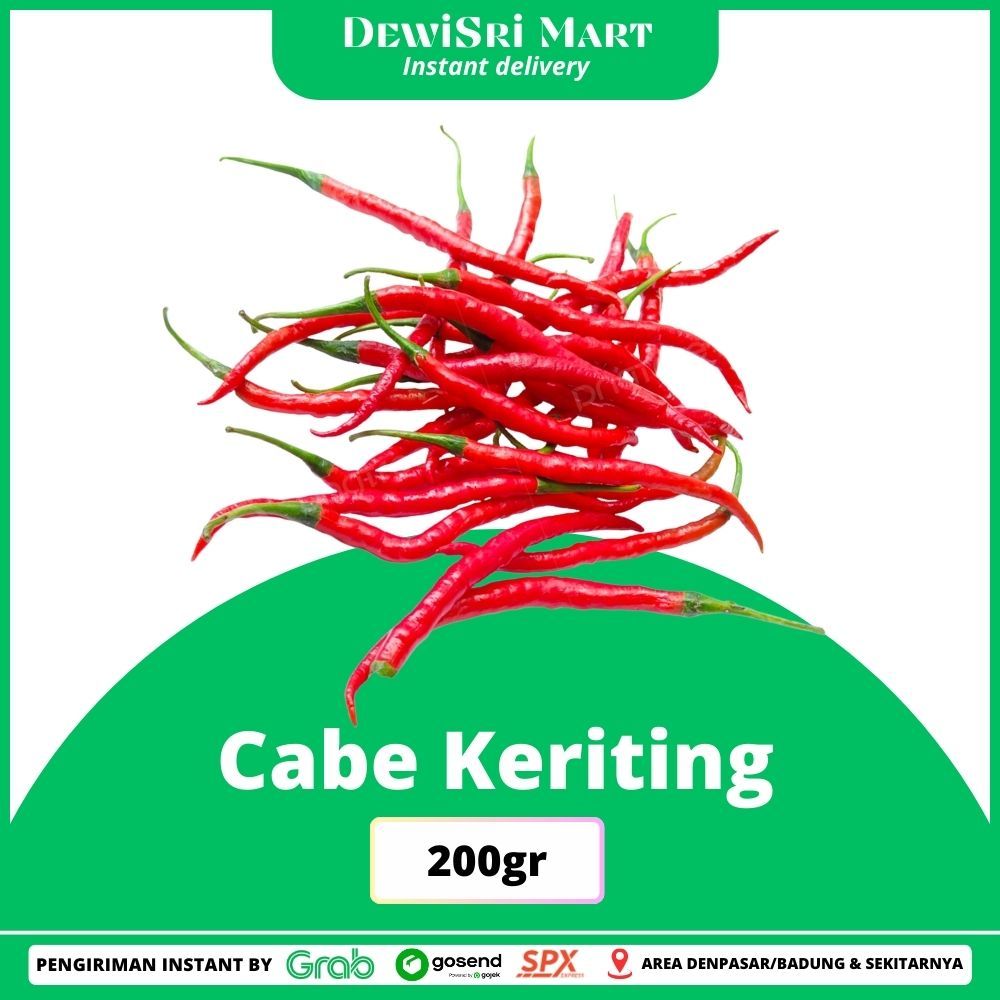 

Cabe Keriting Fress 200gr - Dewi Sri Mart