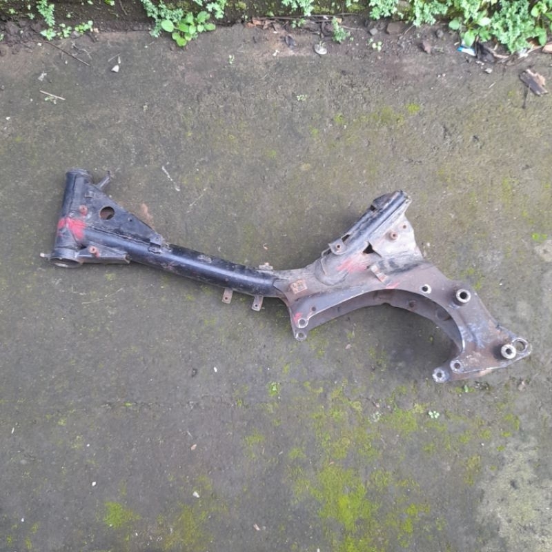 FRAME RANGKA POTONGAN DRAK YAMAHA VEGA R LAMA KONDISI BEKAS ORIGINAL