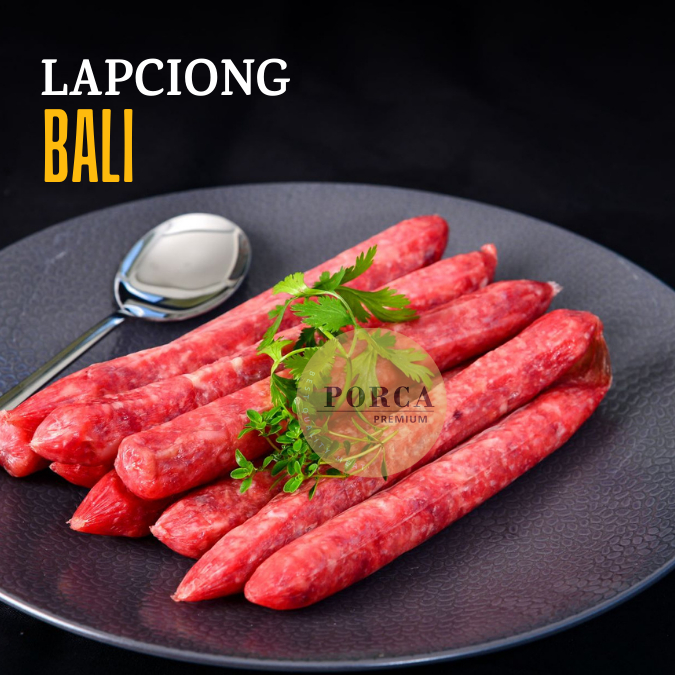 

Sosis Babi Bali Lapchiong Pork Sausage