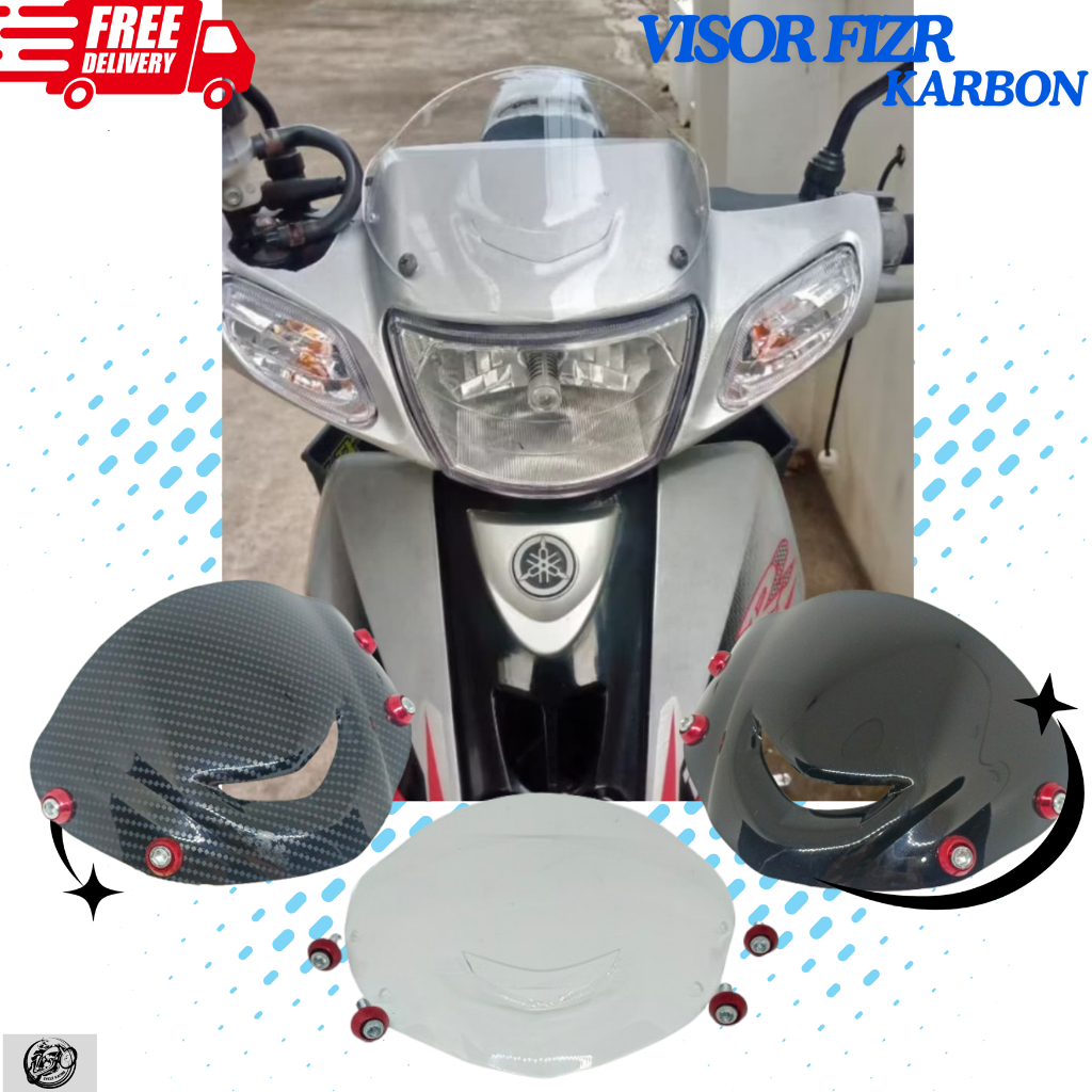 VISOR PLUS BAUT MIO SHOGN 125ZR FIZ R MIO VEGA R VEGA ZR SUPRA DAN MOTOR LAINNYA