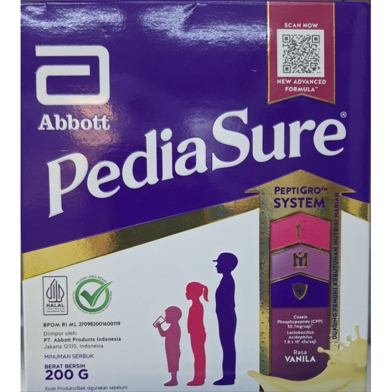

PEDIASURE VANILA BOX 200Gram
