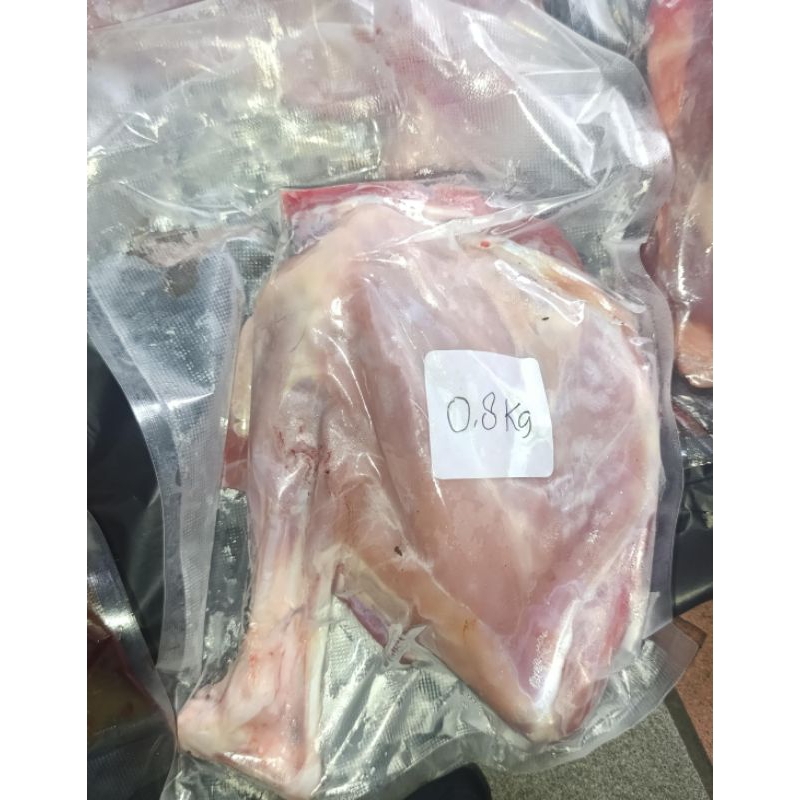 

Paha Kambing Domba Muda 0,8 KG Bersih dan Siap Masak