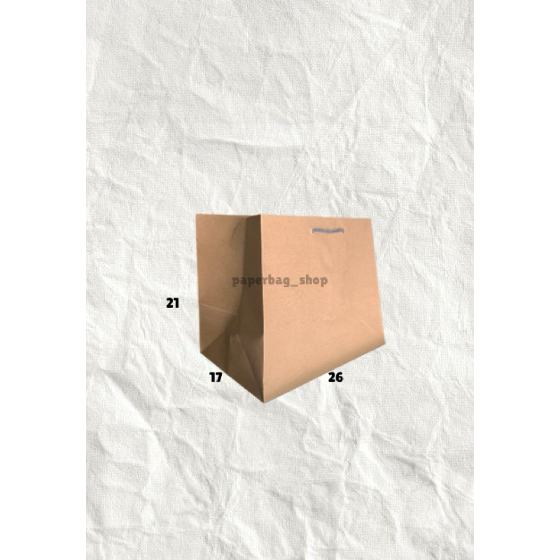 

paperbag dus bento coklat 26x17x21 (isi 12pcs)