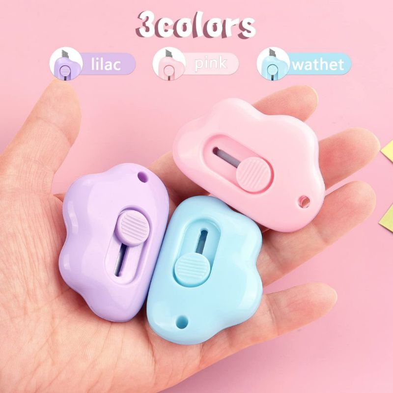 

SS-Cutter Mini Awan / Pisau Cutter Mini Lucu / Mini Cutter Pemotong Kertas