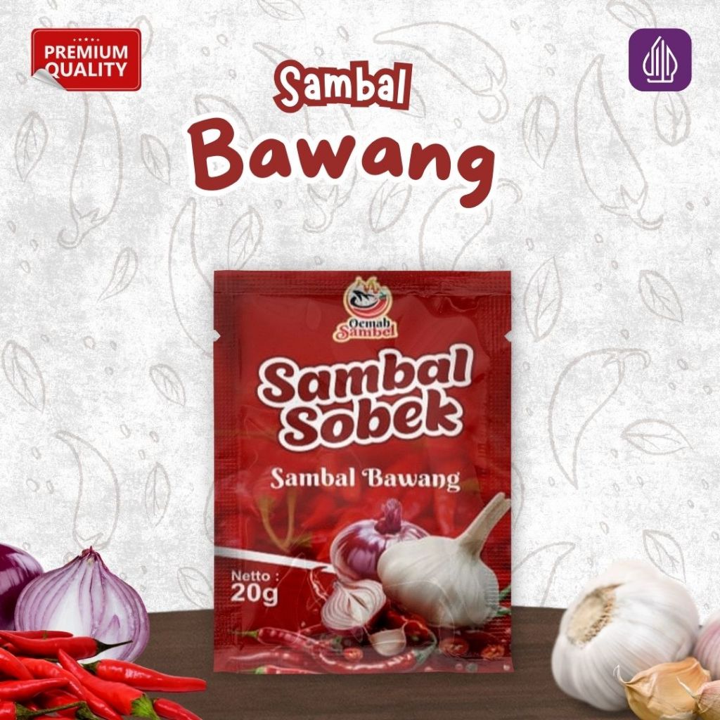 

Sambal Sachet Bawang Kemasan Praktis (20gr) - Sambal Sobek