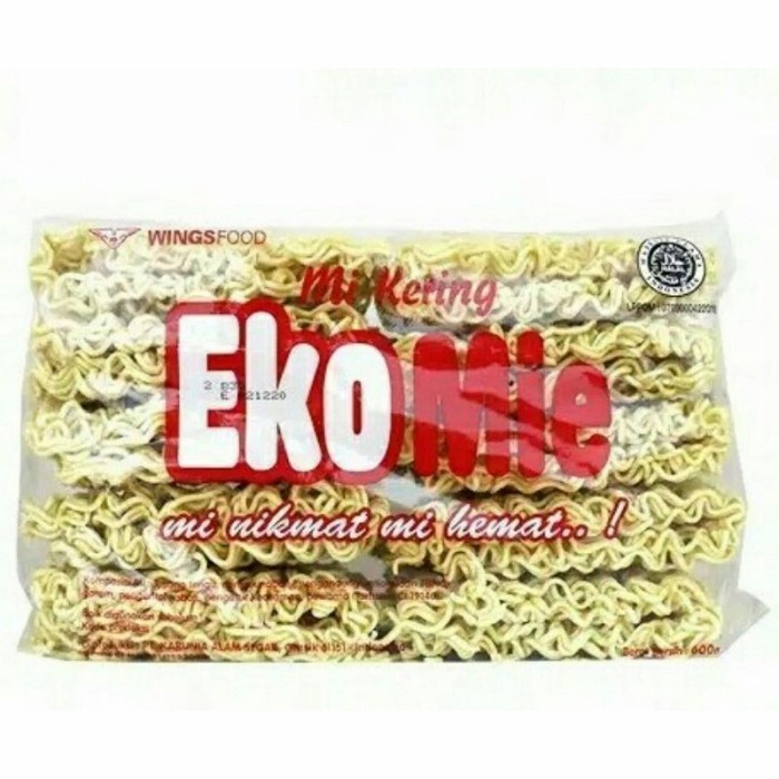 

Eko Mie Kriting 600gr Mie instan 10 Keping