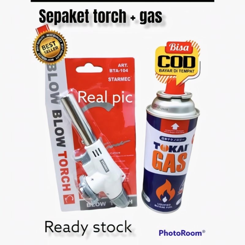 torch dan gas refill portabel serbaguna