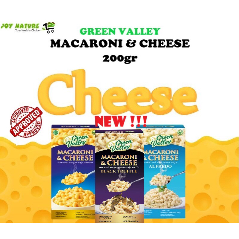 

Green Valley Macaroni & Cheese 200gr - Mac n Cheese
