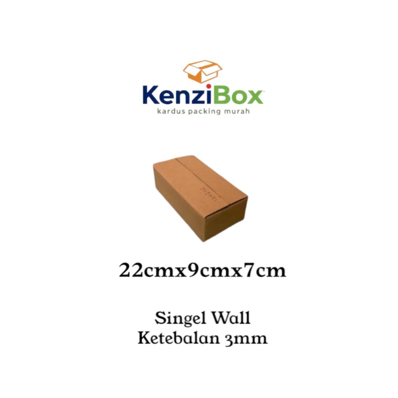 

kardus/karton/box UK. 22x9x7 cm single wall