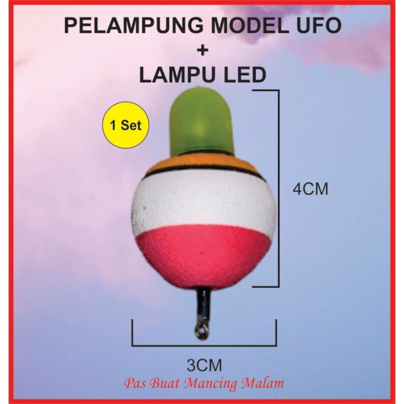 Pelampung pancing LED