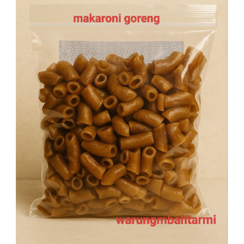 

Makaroni Mentah Goreng – Siap Olah Super Praktis 250 gram