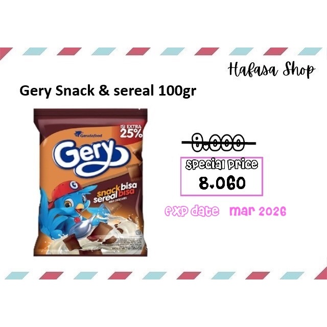 

Gery Snack & Sereal 100gr
