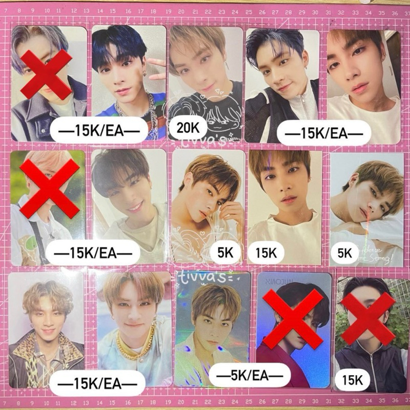 [READY INA] OFFICIAL PHOTOCARD WAYV : XIAOJUN / DEJUN