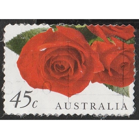 

A 11371 SATU BUAH PRANGKO AUSTRALIA NOMINAL 45C TEMA TANAMAN MAWAR DENGAN KONDISI SUDAH ADA CAP