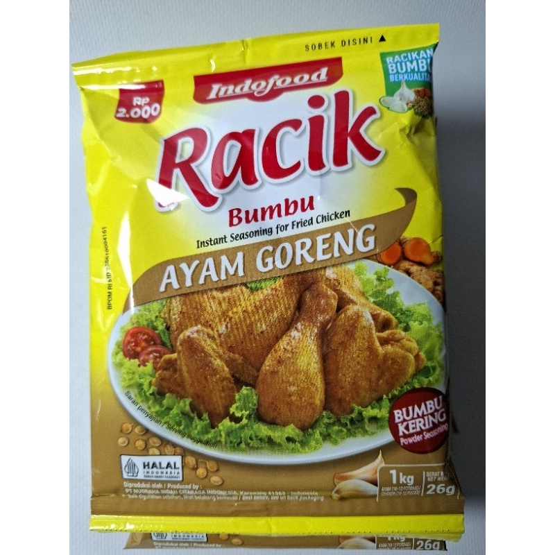

Bumbu Racik Ayam Goreng Cepat Saji Indofood