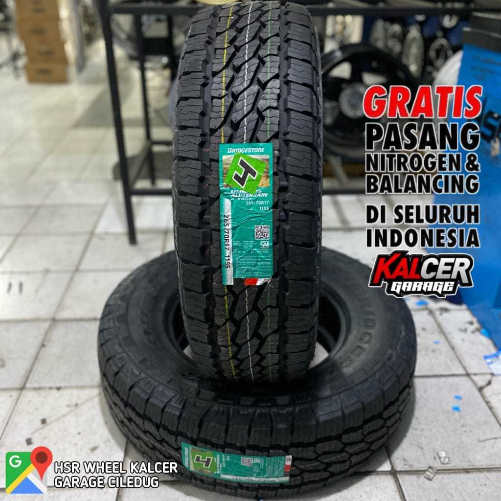 BAN BRIDGESTONE 265 70 R17 DUELER AT 002 BAN MOBIL PAJERO, FORTUNER, HILUX