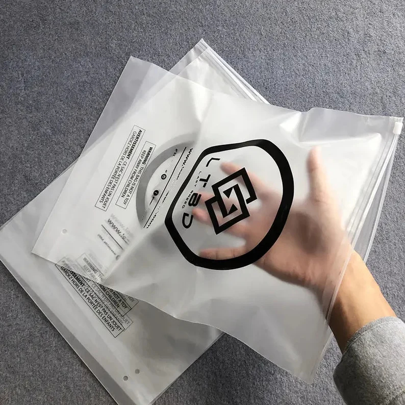 zipper lock custom minimal ( 100 pcs ) zipper pouch sablon | ziplock pouch | packing hijab