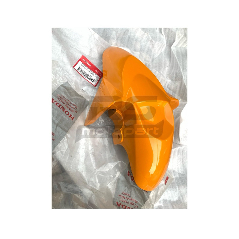 Spakbor Depan Beat Karbu Orange 61100-KVY-960CBO Slebor Depan Beat Karbu Spakbor Beat Karburator Spa