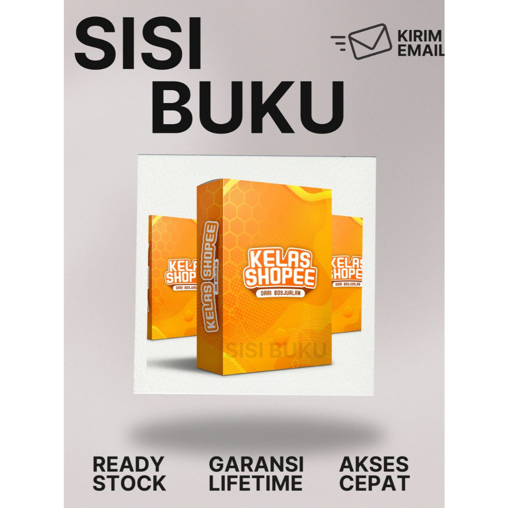 

[T-128] Kelas Jualan Laris di Shopee - Ecourse Banjir Order di Shopee - Jago Shopee Materi Video