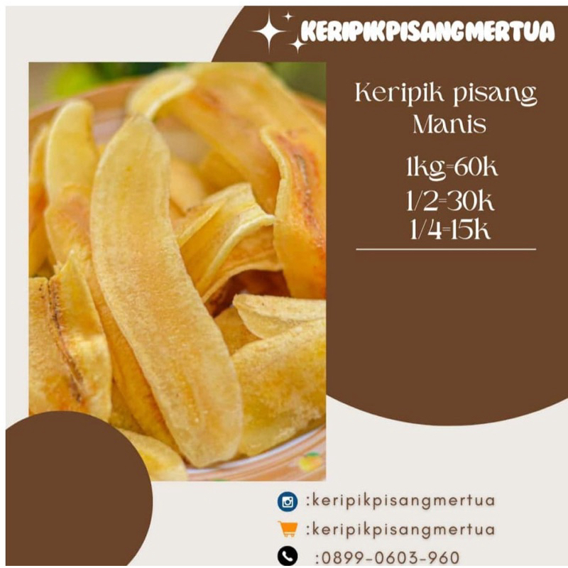 

Keripik Pisang Mertua