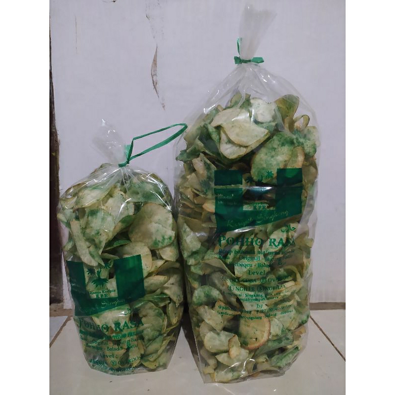 

KERIPIK SINGKONG 1kg Rasa Rumput Laut 28K Keripik singkong tanpa Bahan pengawet/kripik viral Rumput laut asli
