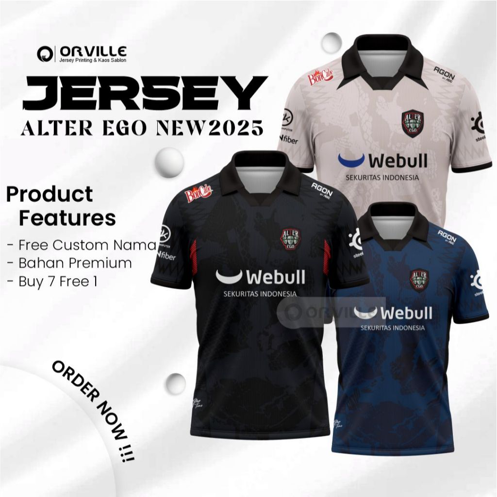 JERSEY AE ALTER EGO TERBARU 2025 MPL S15 FREE NICKNAME