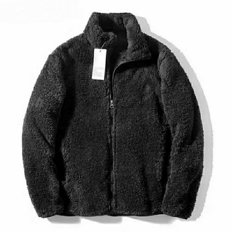 Victime Jaket Bulu Sherpa Zipper Premium Jaket Bulu Sherpa Halus Jaket Musim Dingin