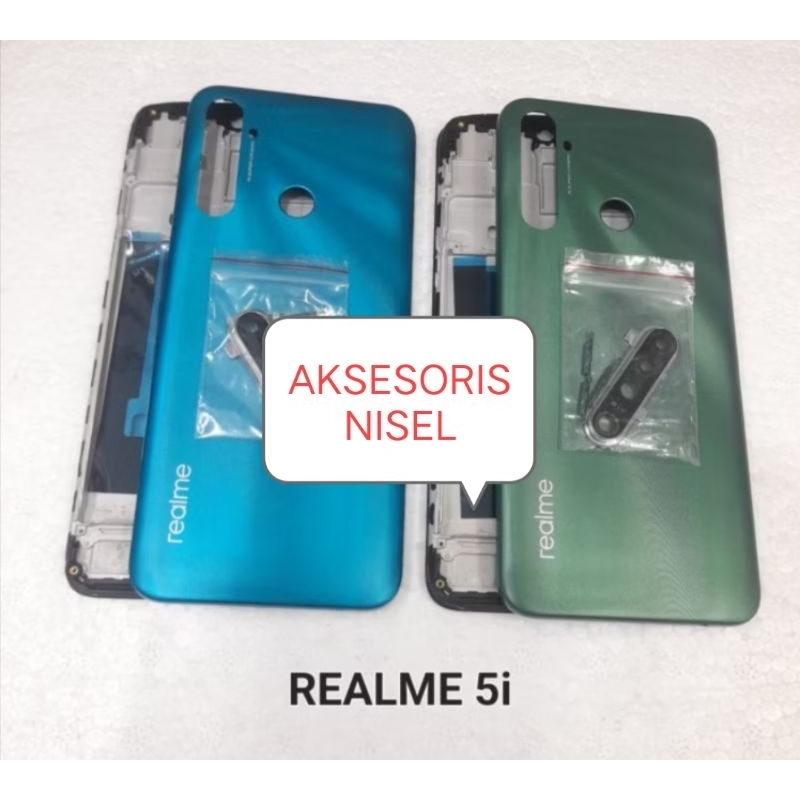 BACKDOR COVER TUTUP BELAKANG+FRAME REALME 5i