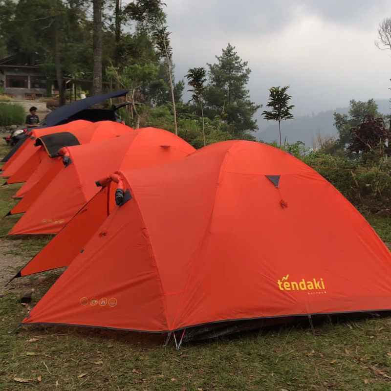 Tendaki Borneo Tenda kapasitas 4 Double Layer second