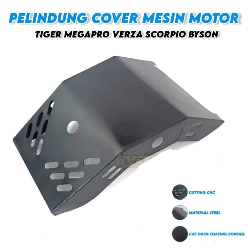 skidplate pelindung mesin cover mesin bagian bawah byson japstyle verza cb scorpion