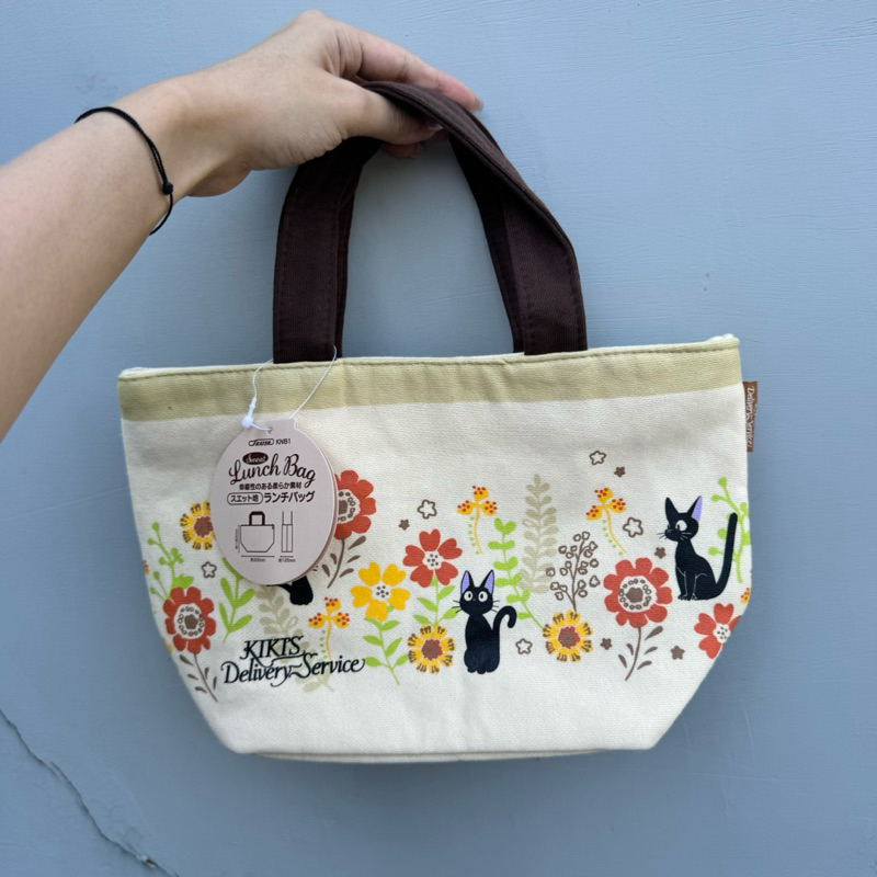 Tas Tote Bag Lunch Jiji Kiki Delivery Service Original Studio Ghibli