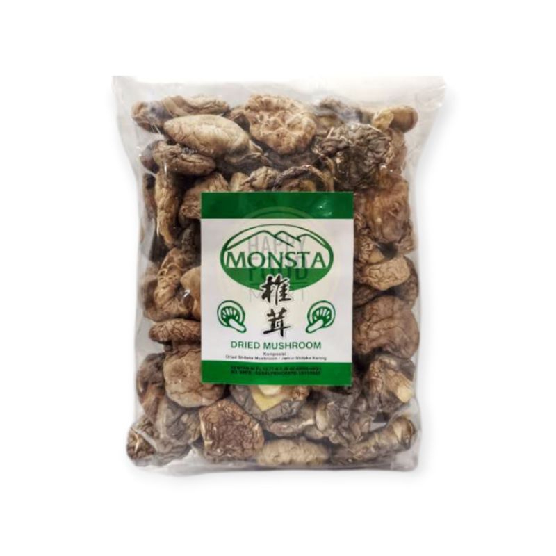 

Monsta Jamur Kering Shitake / Hioko / Dried Mushroom 1kg