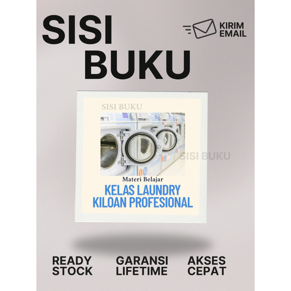 

[T-167] Kelas Laundry Kiloan Profesional - Jadi Kaya Dari Usaha Laundry Pakaian - Materi Video