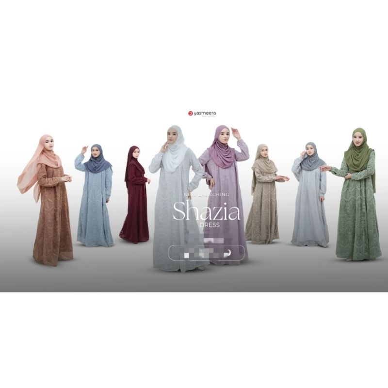 GAMIS BRUKAT SHAZIA BY YASMEERA | Gamis Kondangan |