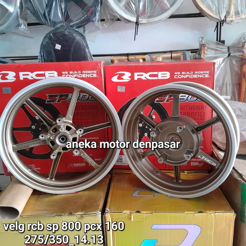 VELG RCB SP800 PCX 160 CBS TITANIUM