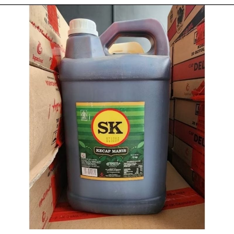 

SK KECAP MANIS CAP SK JERIGEN 6kg Exp jan 27
