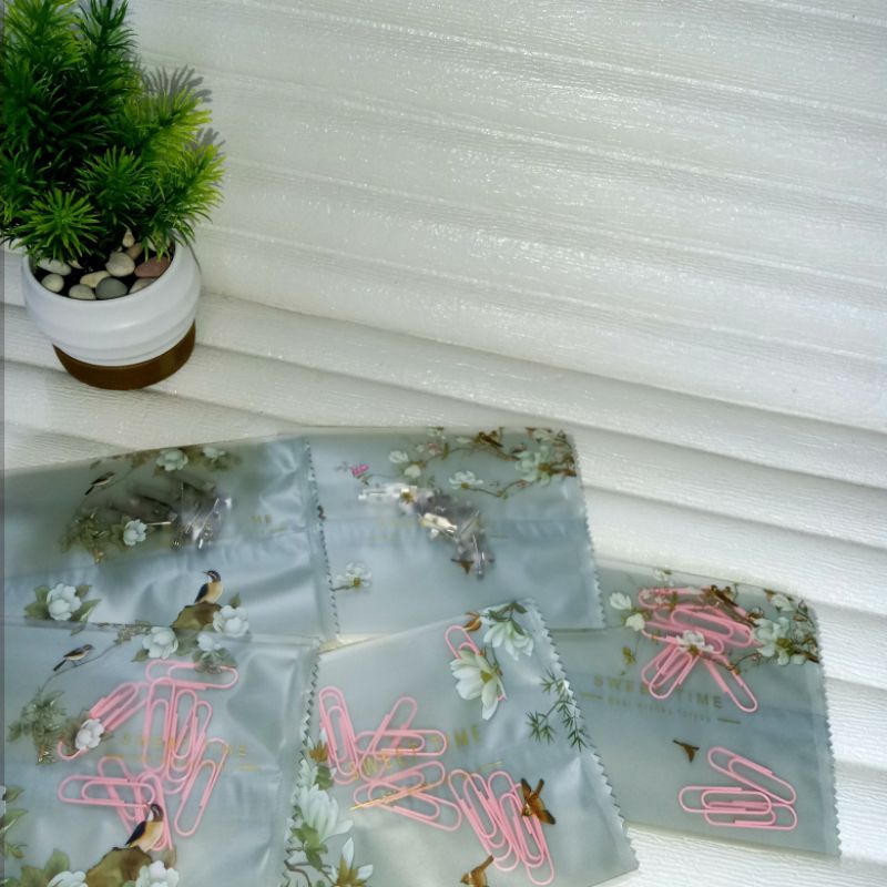 

10Pcs+ Paper Clip Pink | Klip Kertas